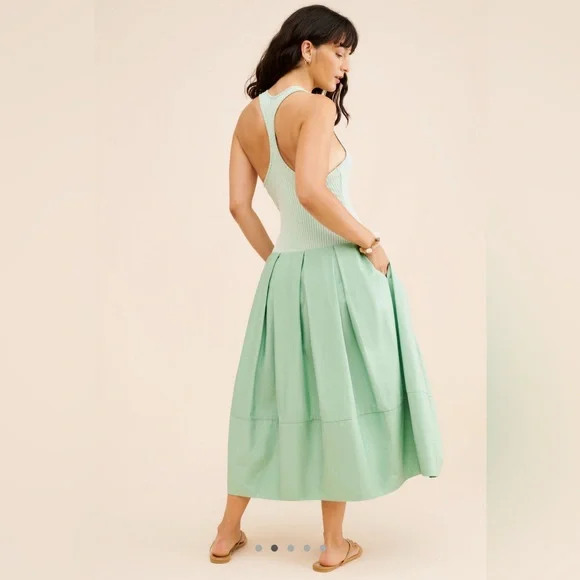knee length dresses for ladies Venus Velvet Midi Dress main image 0